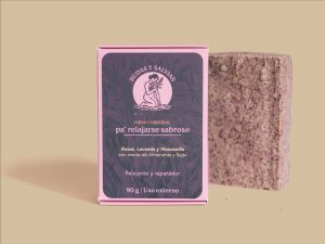 Jabón corporal pa’ relajarse sabroso