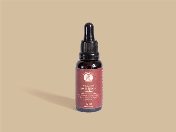 Tintura madre pa’ la fuerza uterina