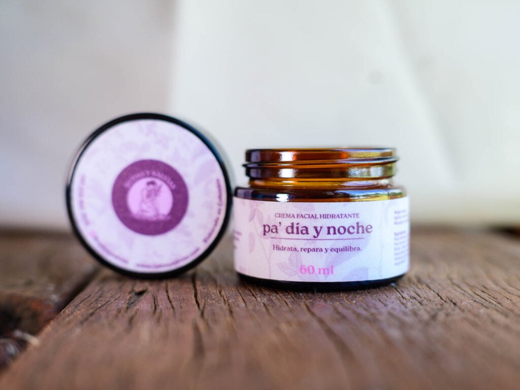 Crema facial hidratante pa' día y noche