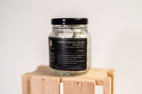 Crema dental solida (pastillas)